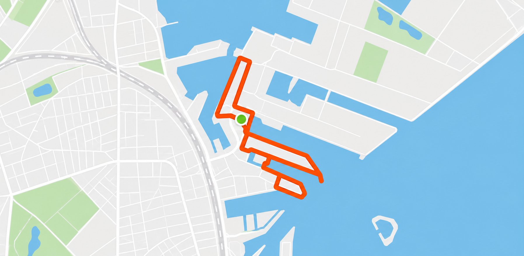 Ruten til Ejendomsløbet x Accura